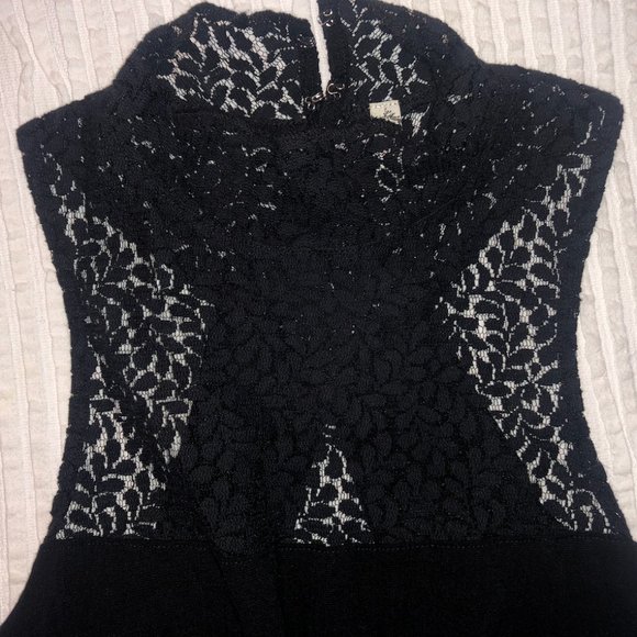 Free People Black Mini Dress - Picture 2 of 3